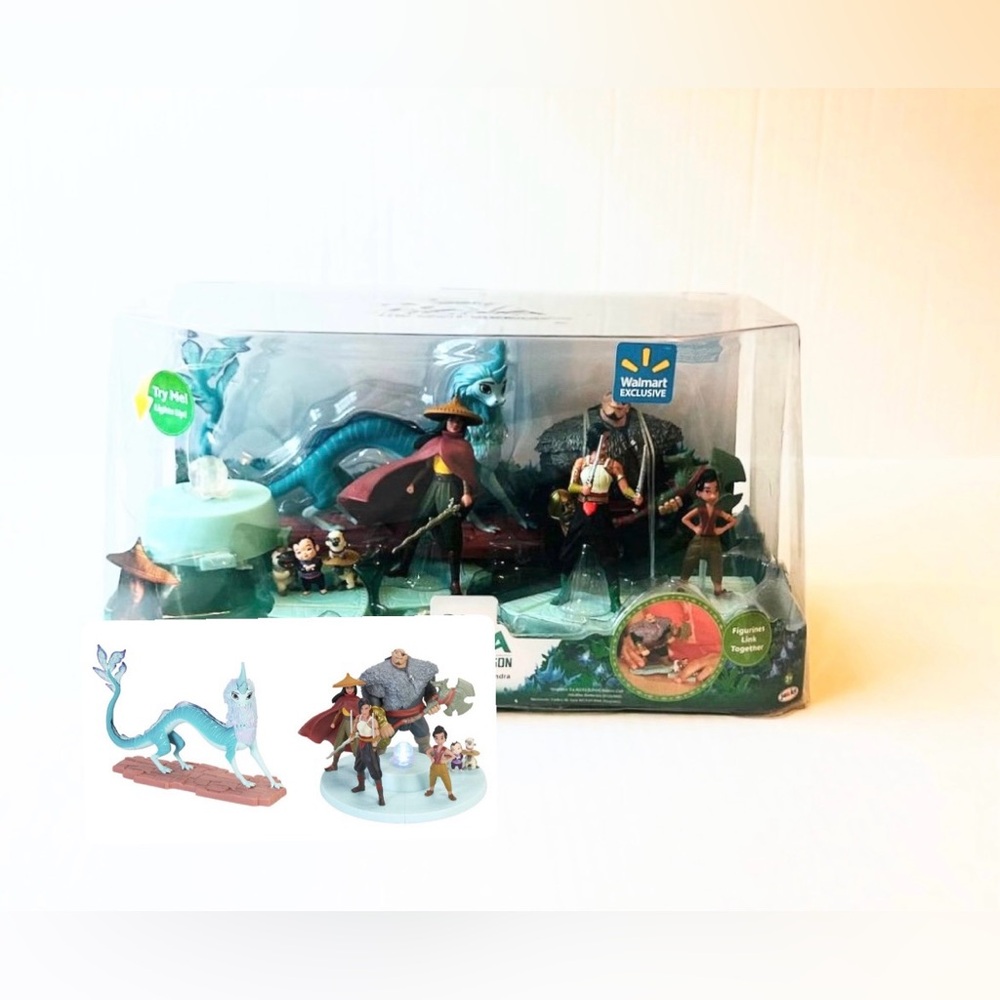 Disney's Raya and the Last Dragon Journey Through Kumandra Figurine Set